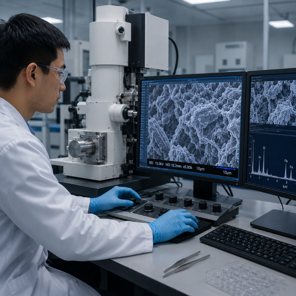 scanning electron microscopy analysis